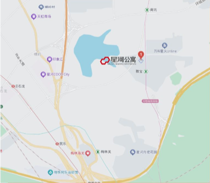 星河公寓地图